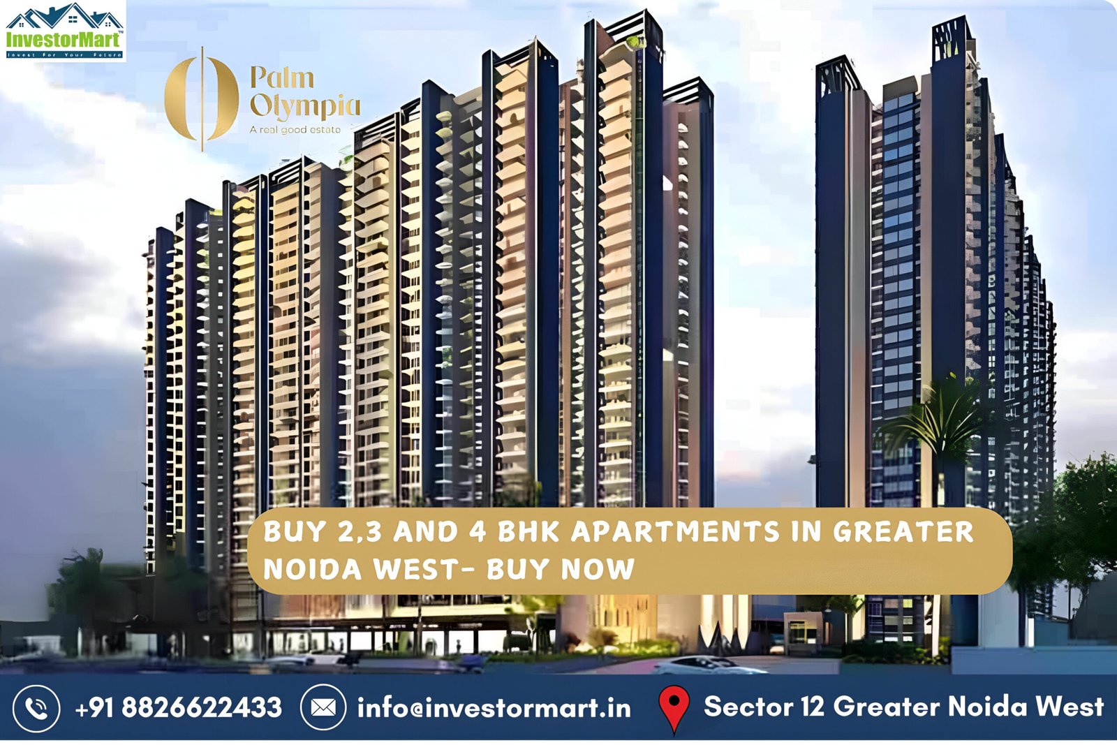 Palm Olympia Phase 2 Apartment Resale in Noida Extension