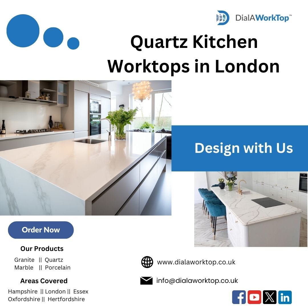 Quartz Worktops in London, UK | +44 0208 368 5555 | DialAWorkTop