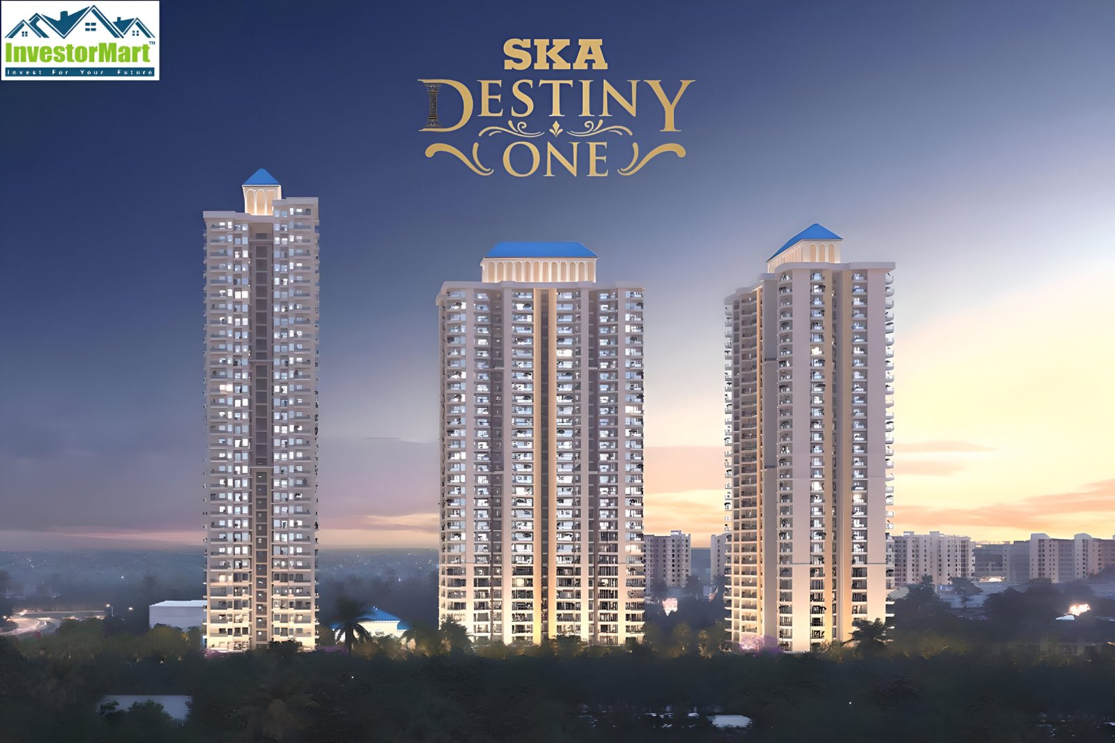 SKA Destiny One Apartment Floor Plan & Price in Greater Noida