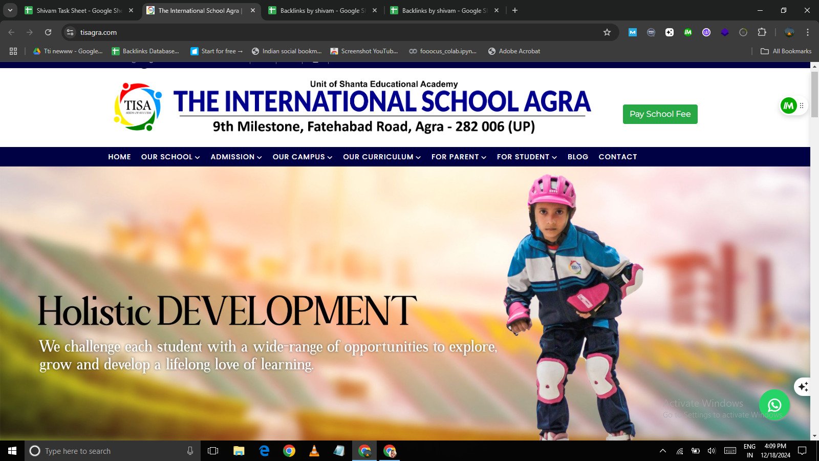 Top 10 school in agra, agra best school, international school in agra.