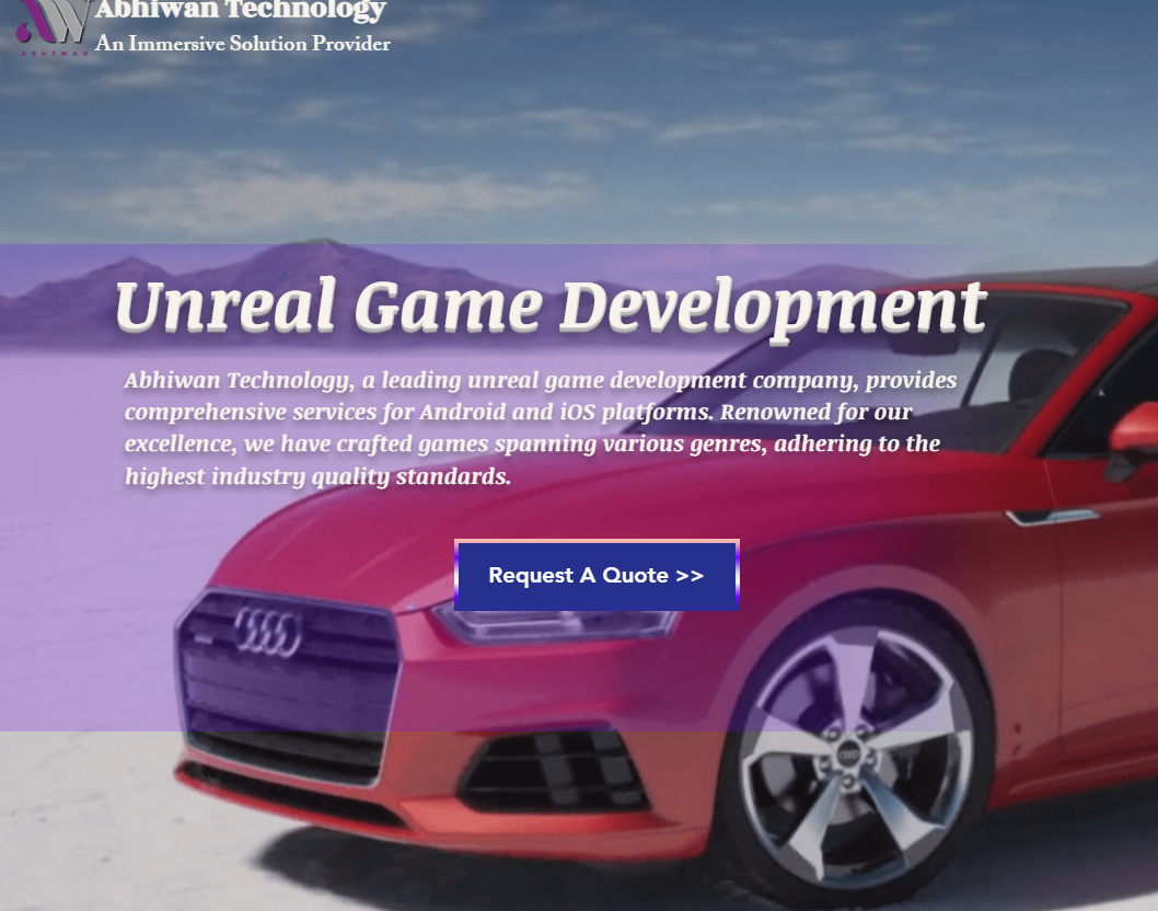 Which is the best Unreal Engine Game Development Company in India?