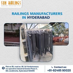 Frameless Railings Manufacturers in hyderabad-Sun Railing Hyderabad