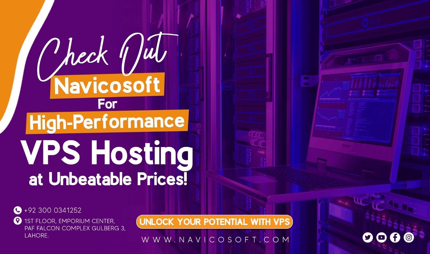 Flexible and Powerful VPS Hosting Solutions by Navicosoft 🌍