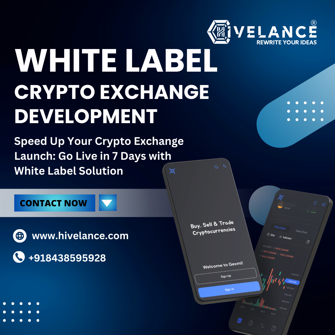 Build Your Trading Empire with White Label Crypto Exchange Script – Hivelance