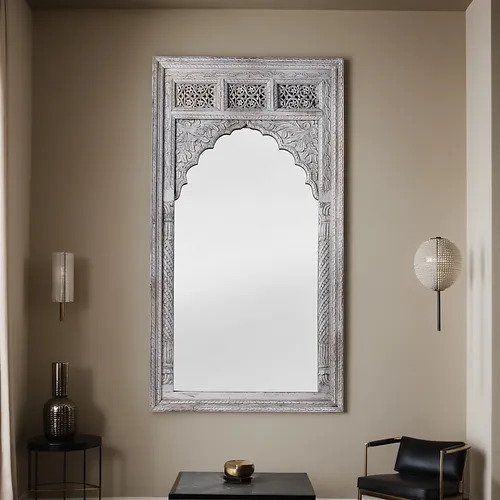 Beautiful Wooden Arch Mirrors to Brighten Your Space