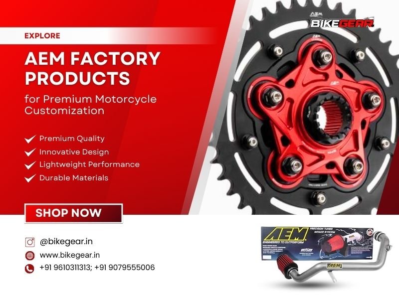 Explore AEM Factory Products for Premium Motorcycle Customization