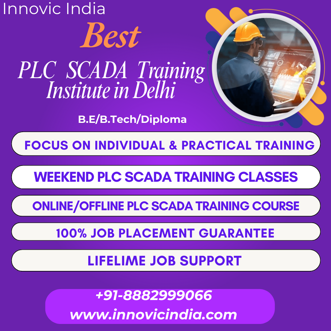 Best Job Oriented PLC SCADA Training in Delhi