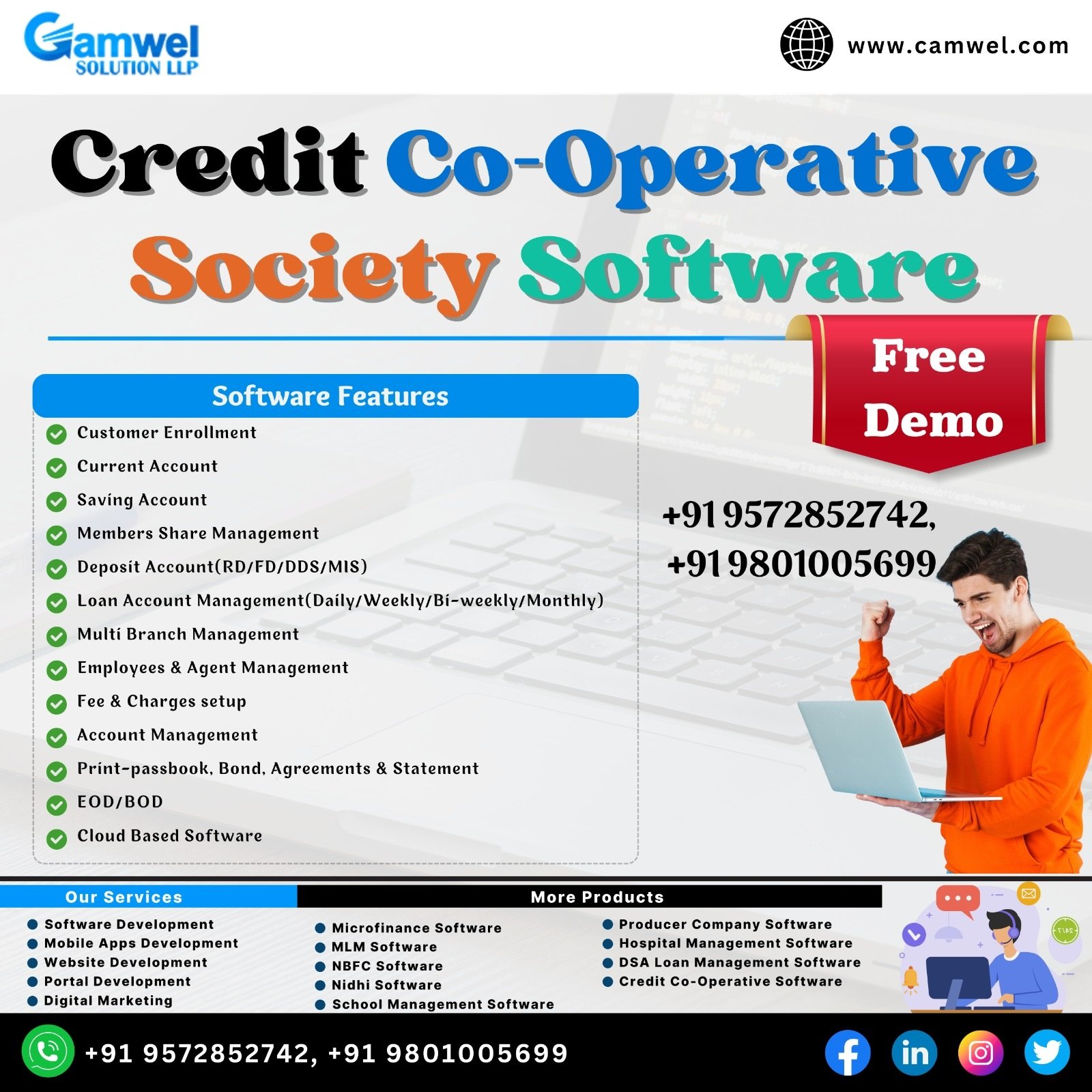 Credit Co-Operative Society Software Company