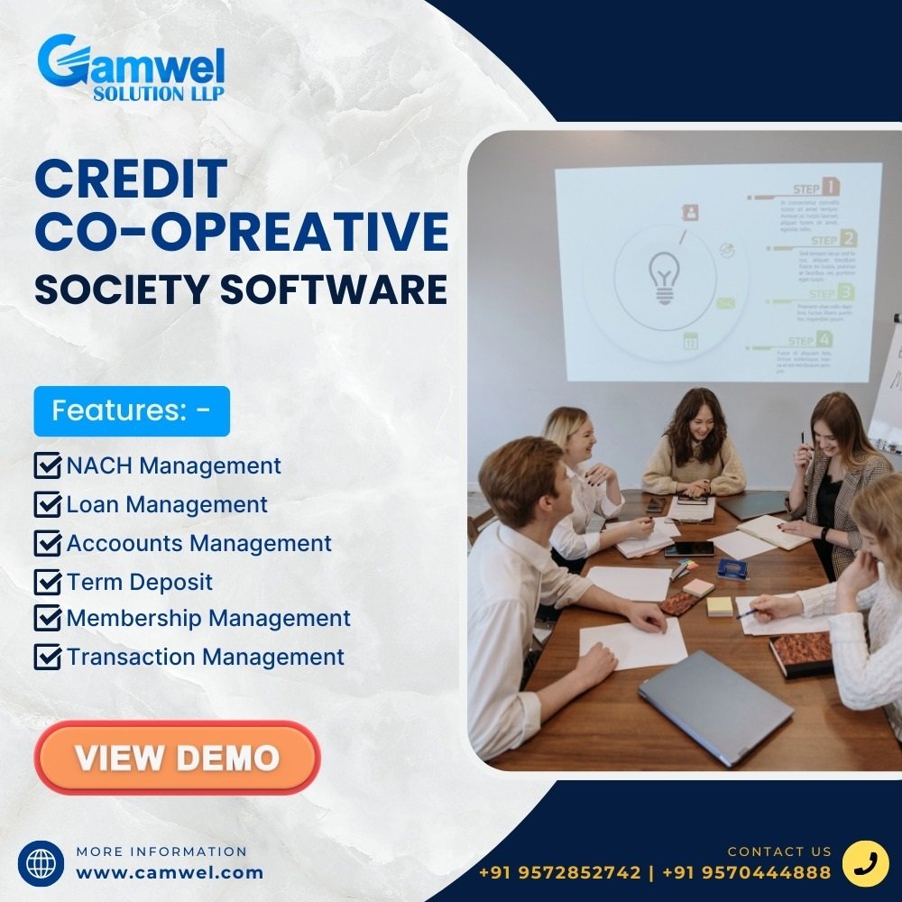 Credit Co-operative society Software