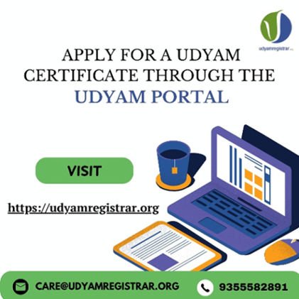 Apply for a Udyam Certificate Through the Udyam Portal