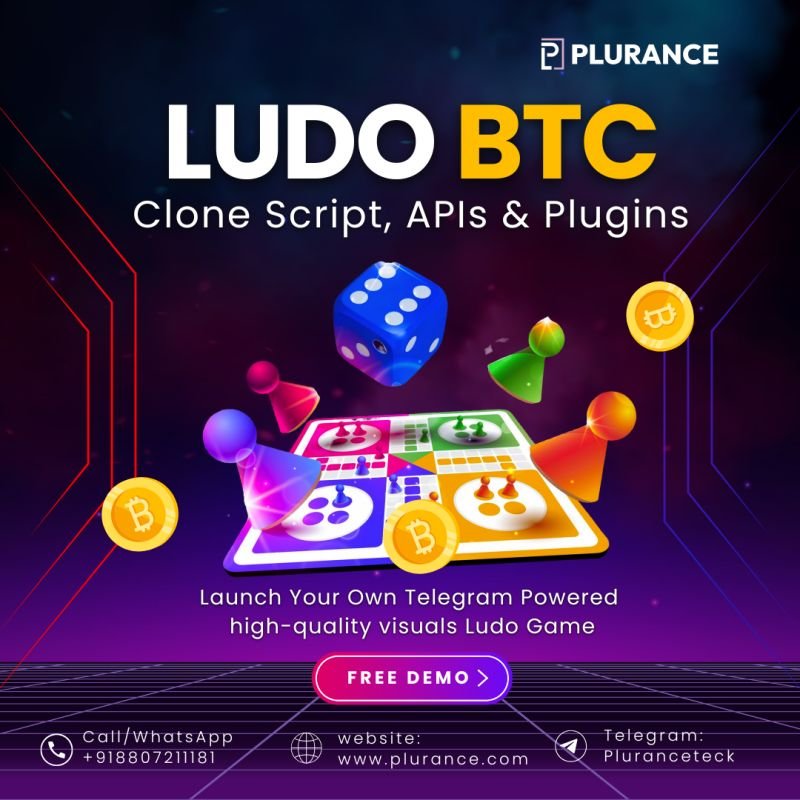 Level Up Your Crypto Gaming Venture with Plurance’s LudoBTC Clone Script!