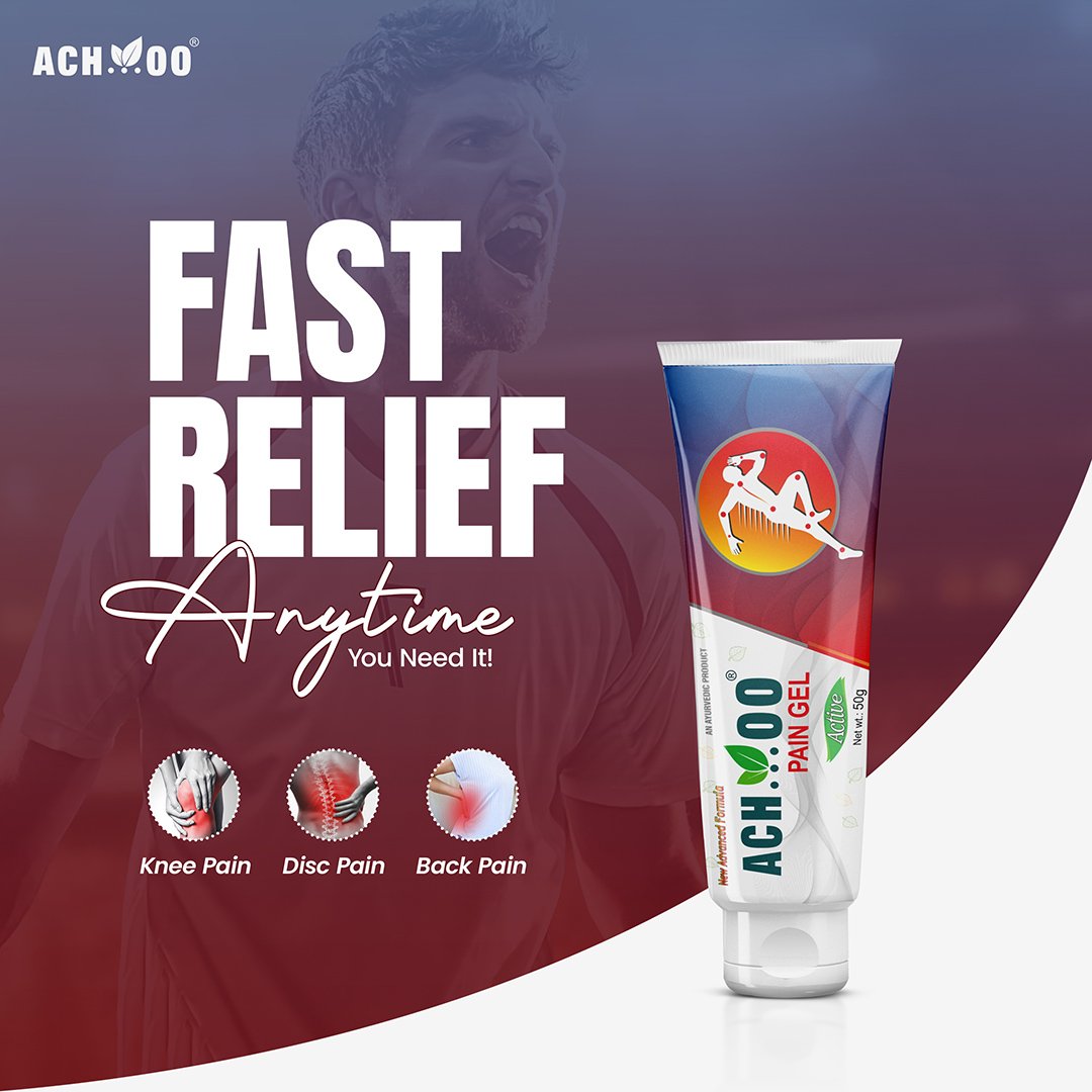 Achoo Muscle Pain Relief Gel