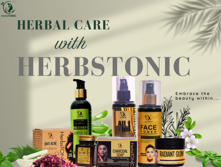 The Ultimate Herbal Skincare Set: HerbsTonic Glow Trio