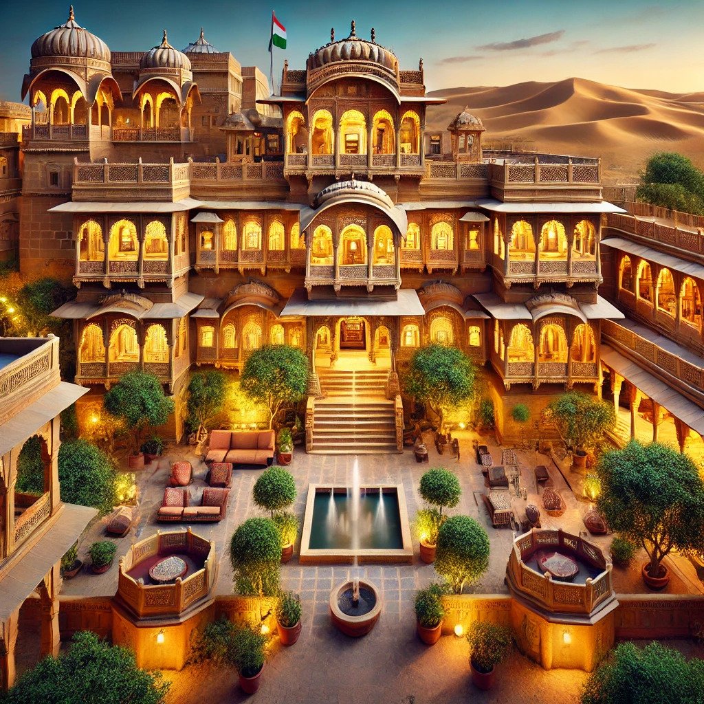 Best resort in jaisalmer: chokhi dhani