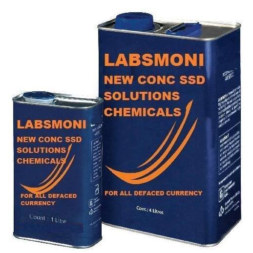 ssd solution chemicals for cleaning black dollars and euros