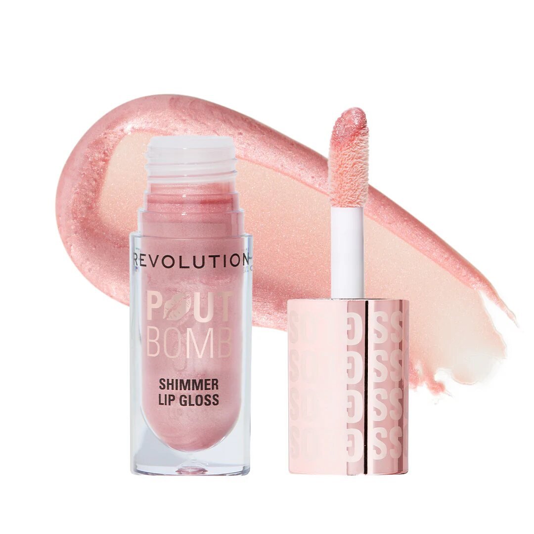 Buy Makeup Revolution Pout Bomb Shimmer Gloss Online – HOK Makeup