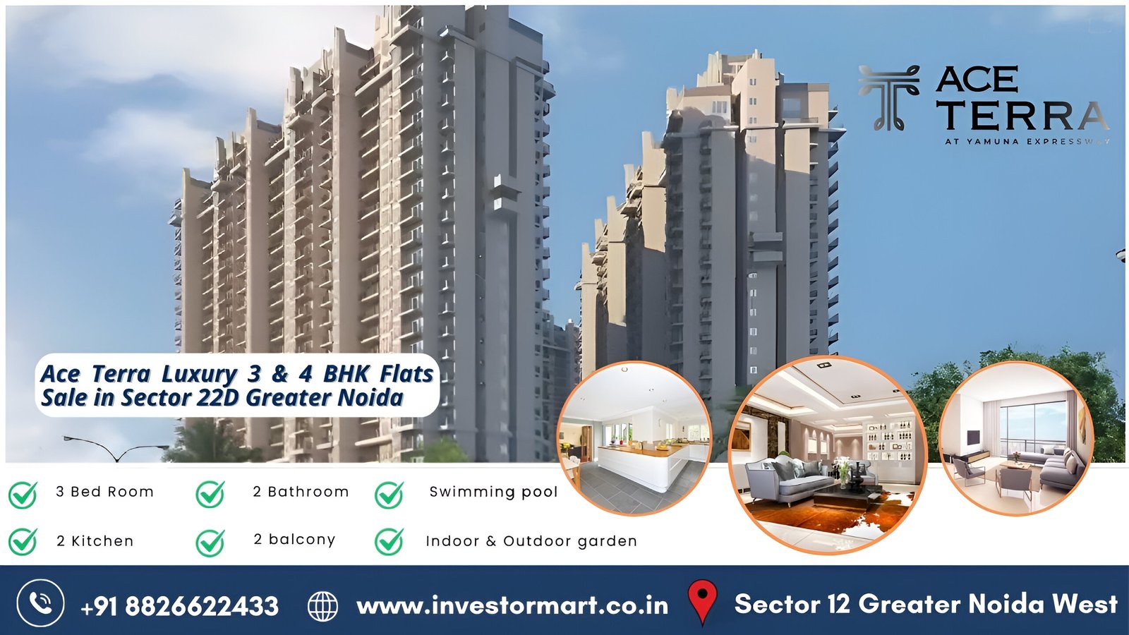 Ace Terra Greater Noida West | Luxury Yamuna Expressway Flats