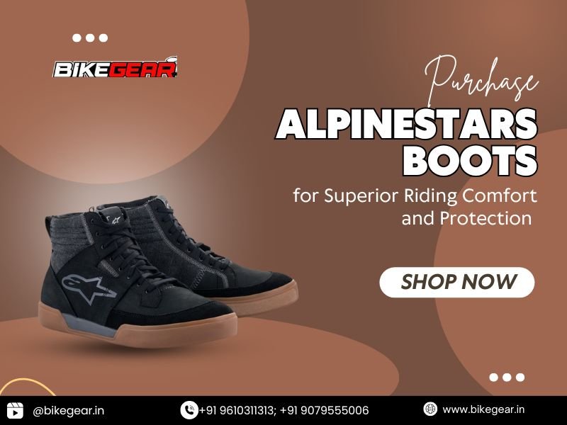 Purchase Alpinestars Boots for Superior Riding Comfort and Protection