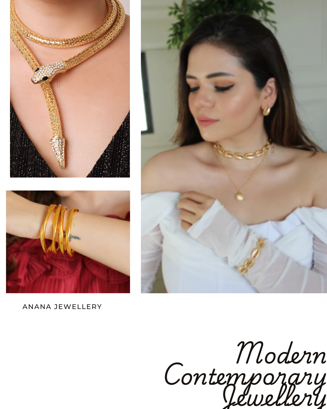 Contemporary Jewellery Designs for Women | Anana