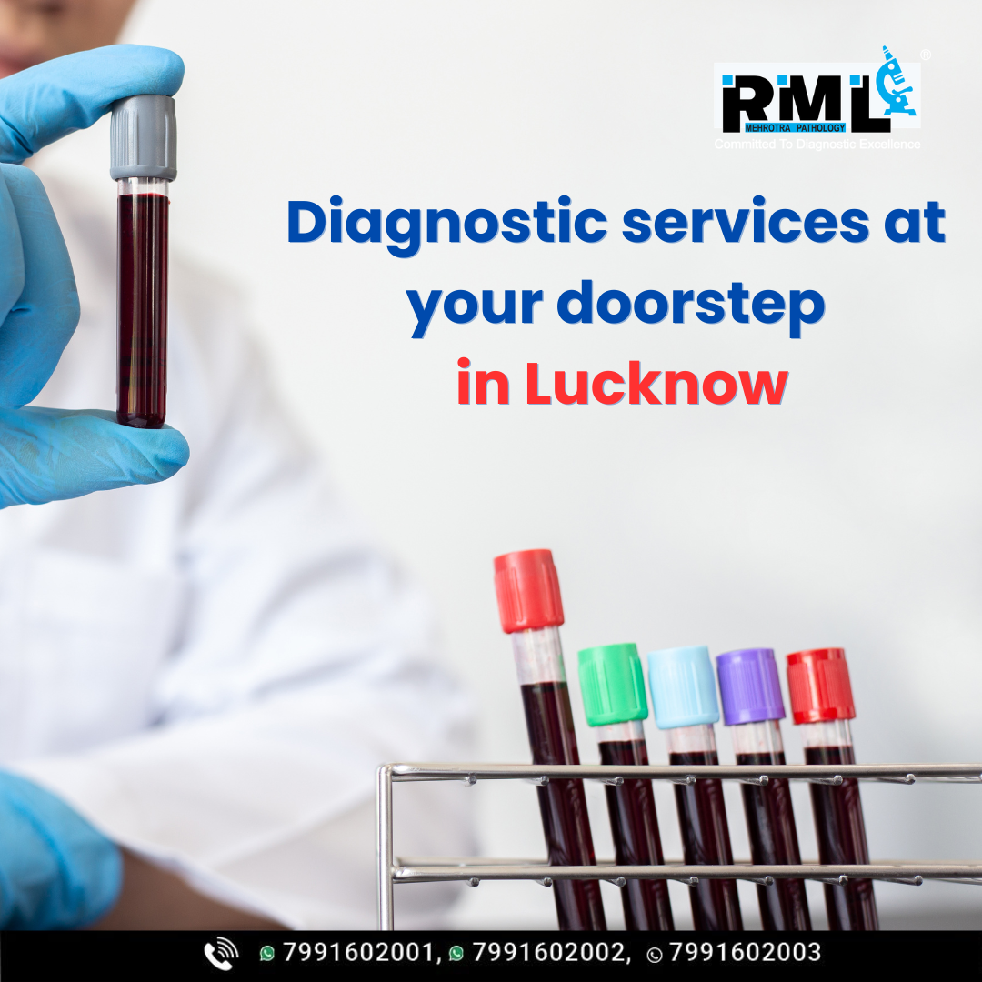 Book home collection in Lucknow at RML Pathology