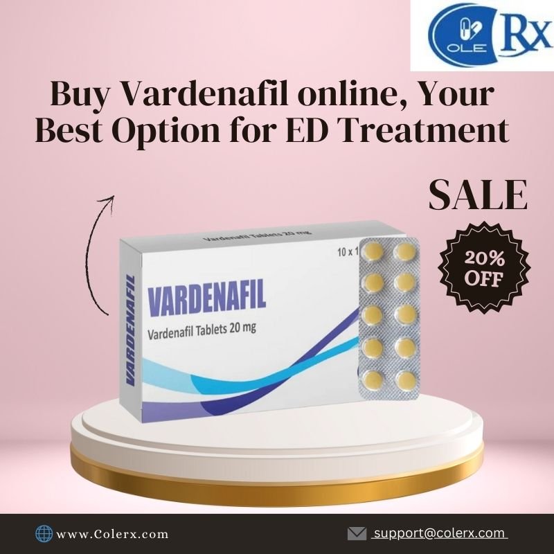 Buy Vardenafil online, Your Best Option for ED Treatment