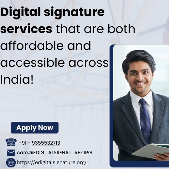 Digital signature services that are both affordable and accessible across India.