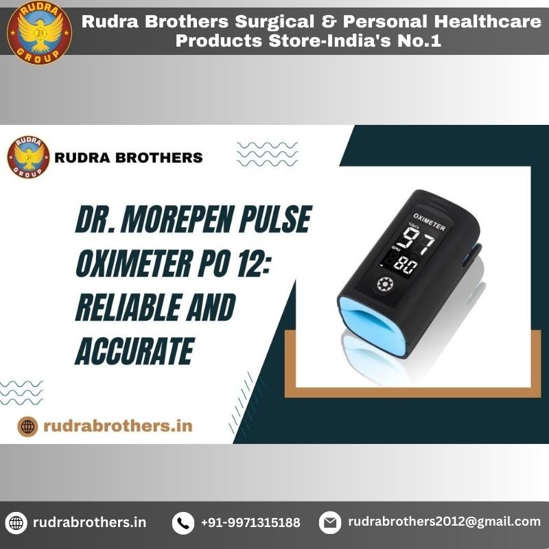 Dr. Morepen Pulse Oximeter PO 12: Reliable and Accurate