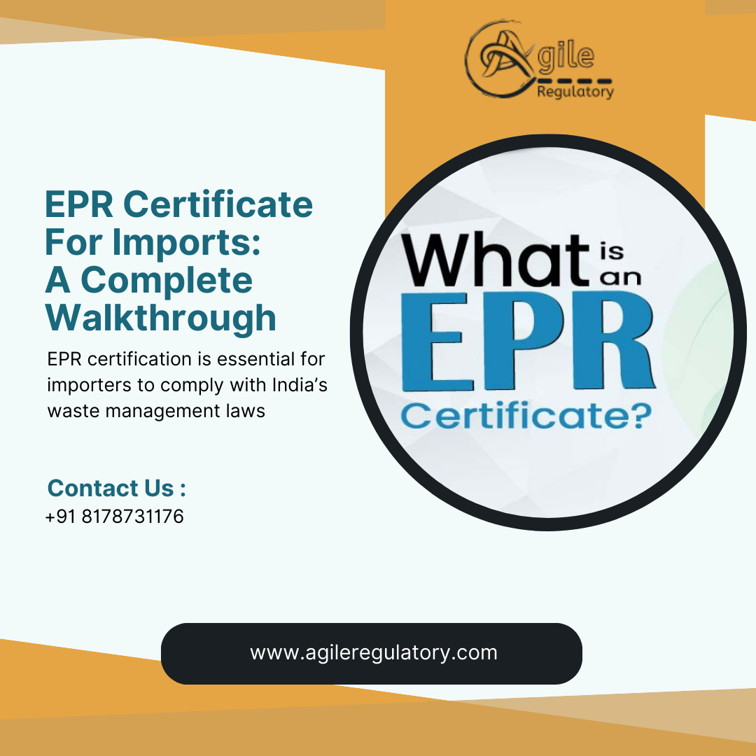 Best EPR Certification Services by Agile Regulatory