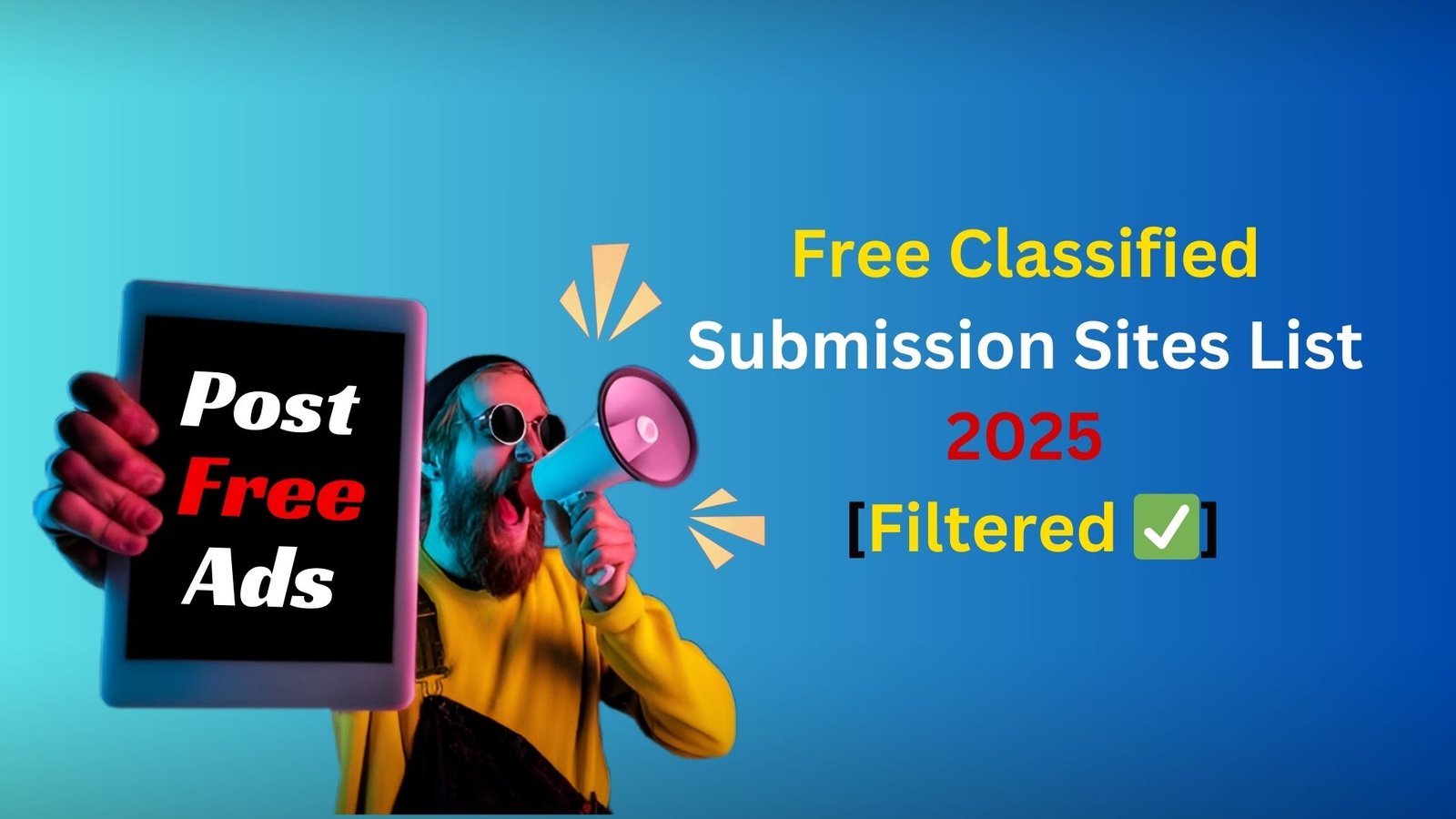 Top 35+ Free Classified Submission Sites List 2025 [Filtered ✅]