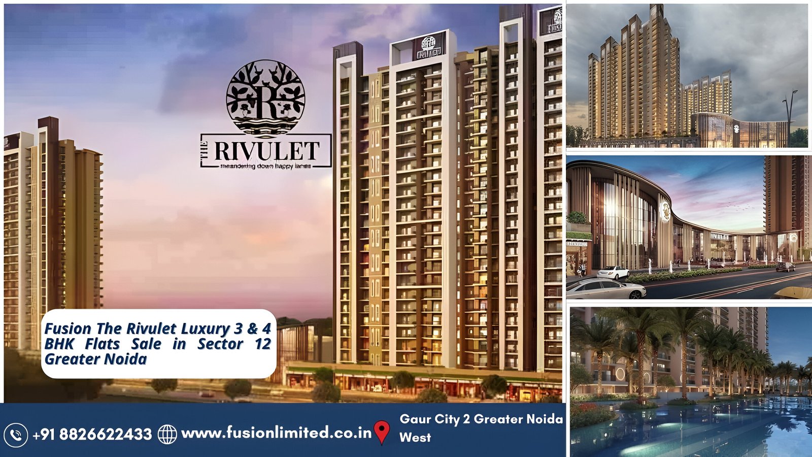 Fusion The Rivulet, Greater Noida West | Noida Extension