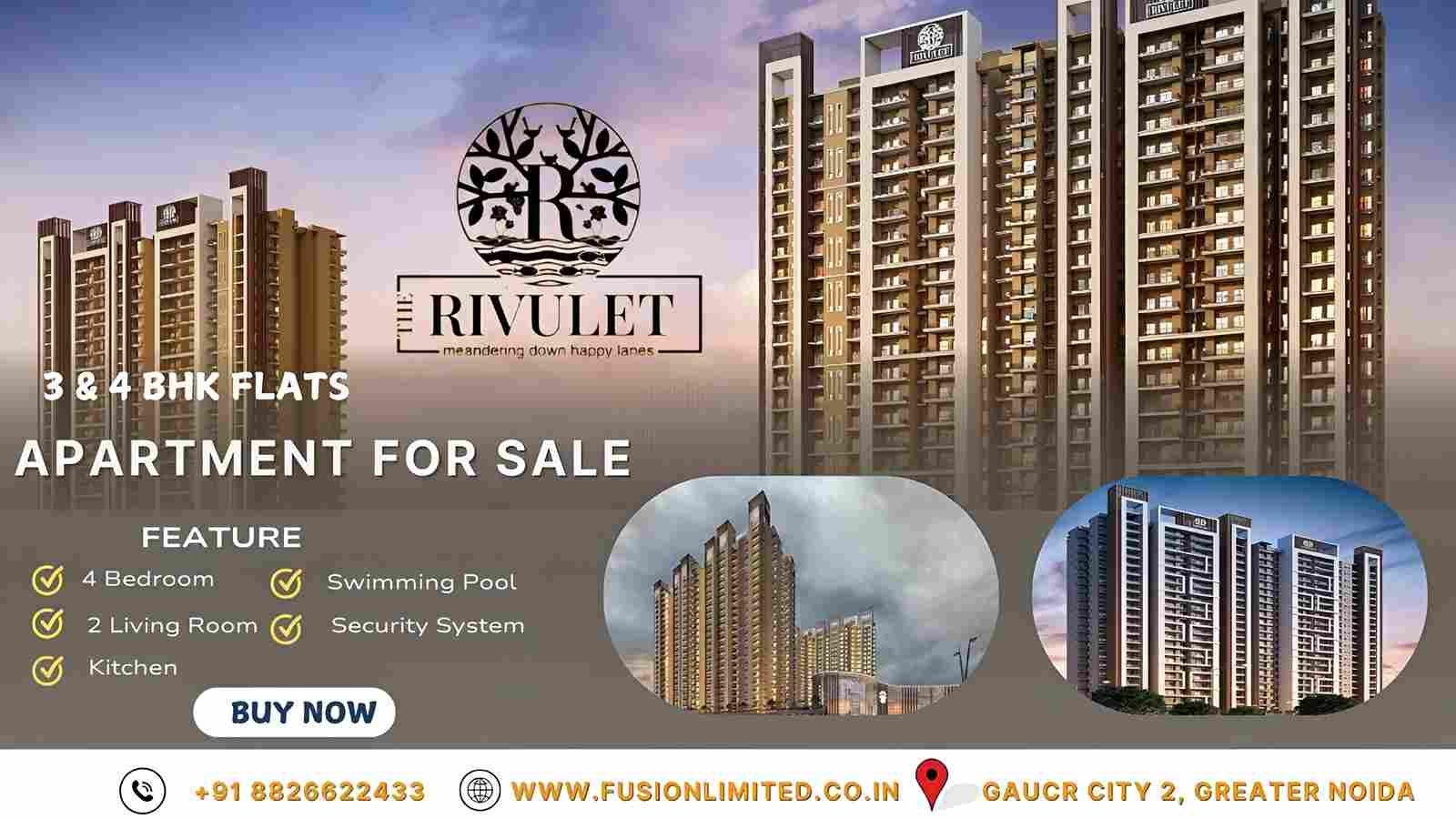 Fusion The Rivulet Residential Project Sector 12, Greater Noida