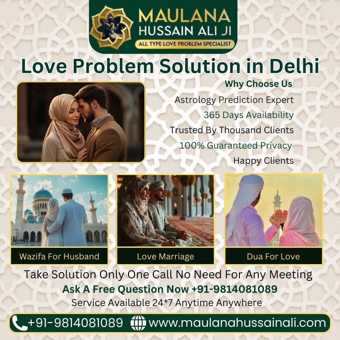 Get Reliable Love Problem Solutions from Delhi Top Astrologer