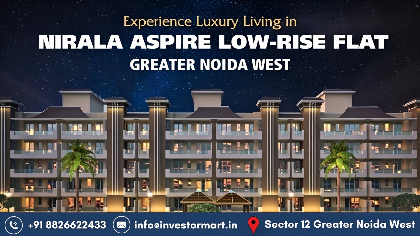 Nirala Aspire Low Rise Resale Apartment in Greater Noida