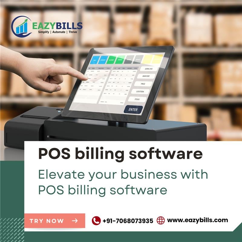 Elevate your business with POS billing software