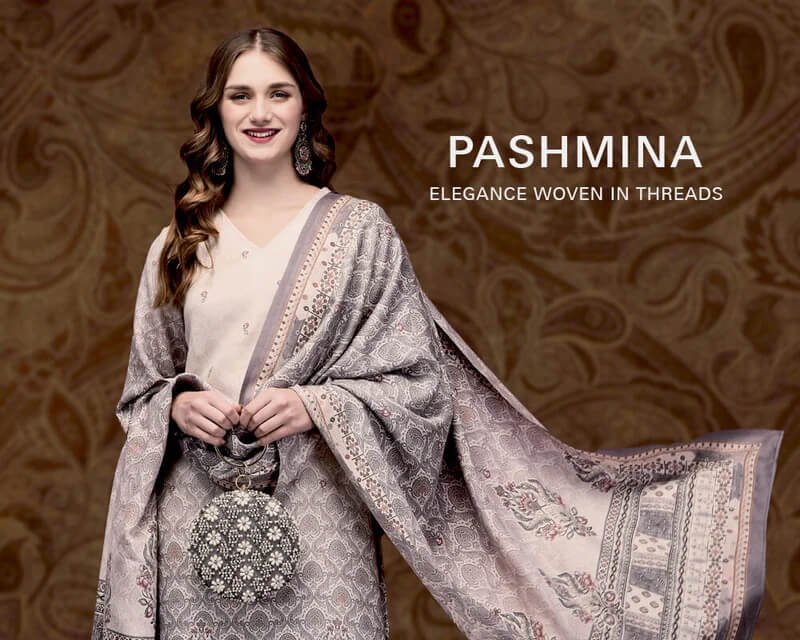 Pashmina Suit Sets Collection For Women – Shop Online In India At SHREE