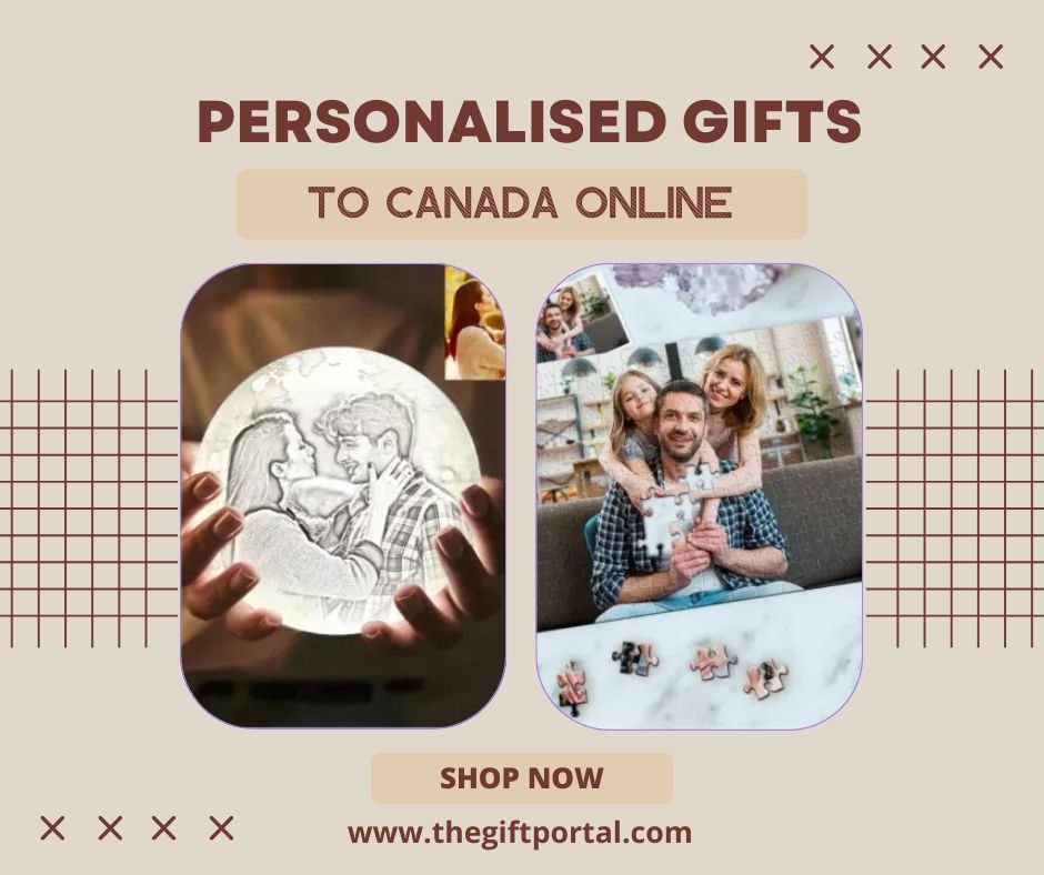 Send Personalised Gifts to Canada Online from TheGiftPortal