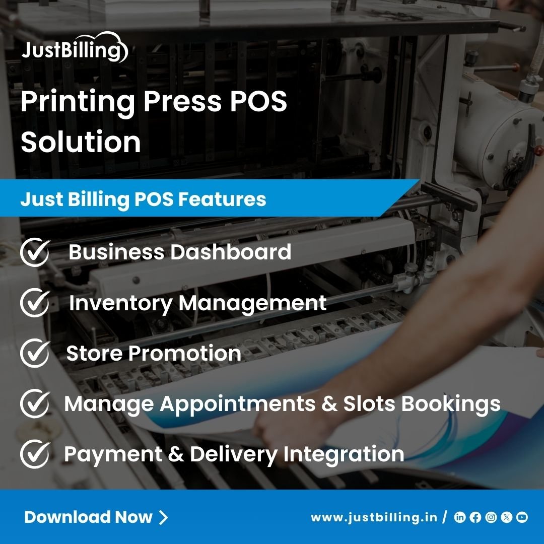 Printing Press POS Solution