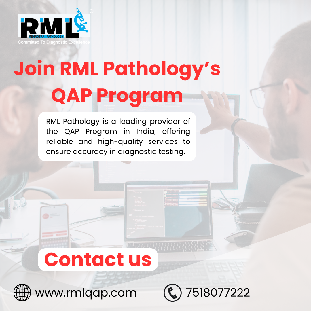 Choose QAP Program at RML Pathology in India