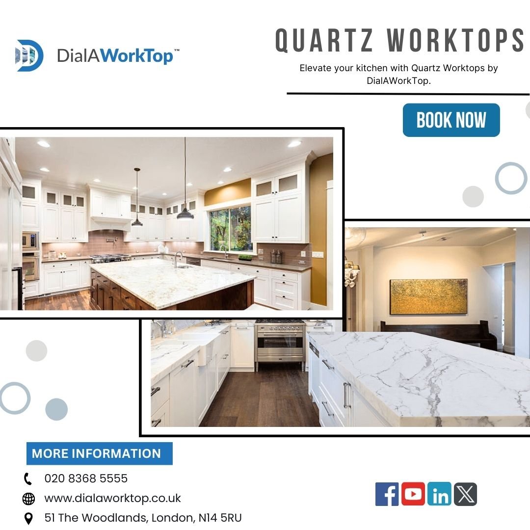 Quartz Worktops in UK | 020 8368 5555 | DialAWorkTop