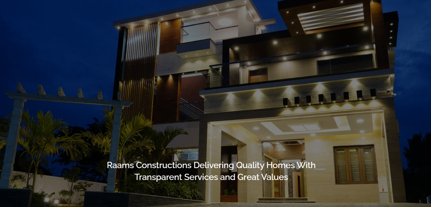 Raams Constructions – Building Your Dreams with Excellence