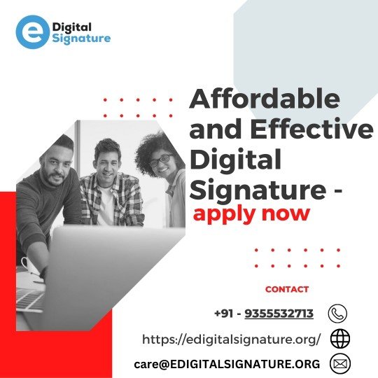 Affordable and Effective Digital Signature – apply now.