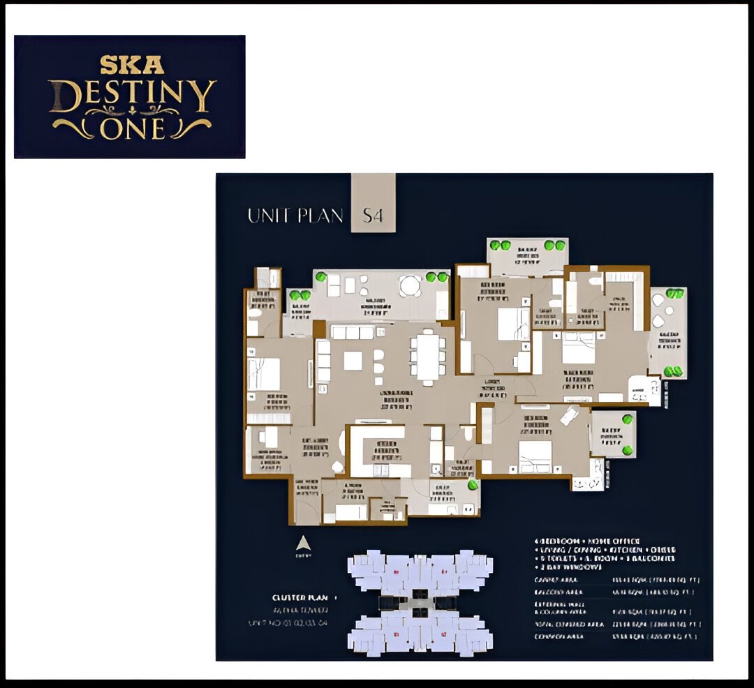 SKA Destiny One Greater Noida | Price List | Brochure