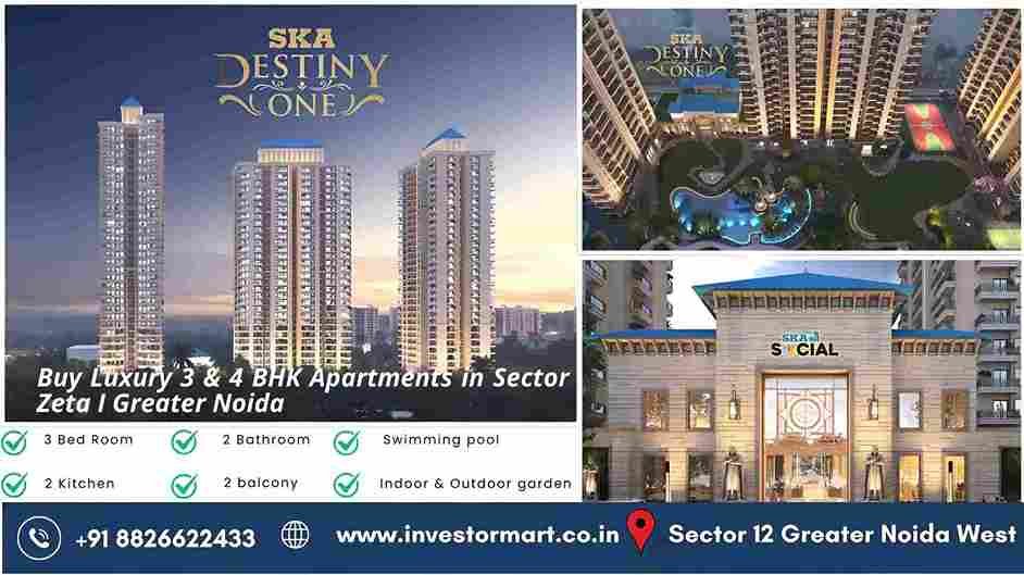 Flats for Resale in SKA Destiny One, Greater Noida