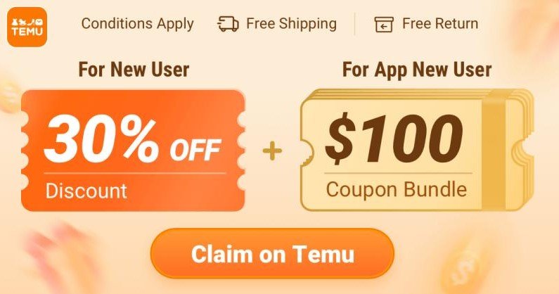 temu. com 30% off all products