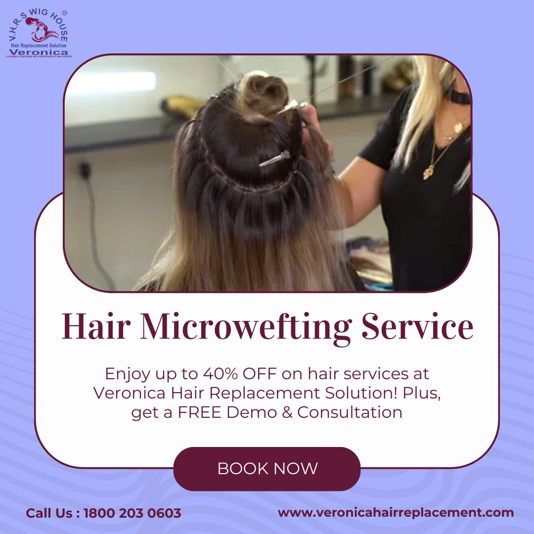 Best Hair Clipping Service in Delhi, NCR | Veronica Hair Replacement Solution