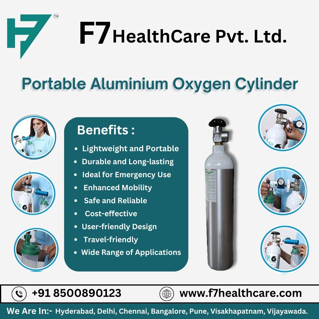 Oxygen Cylinder For Rent And Sale In Bangalore|F7 HealthCare Pvt. Ltd.| 8500890123