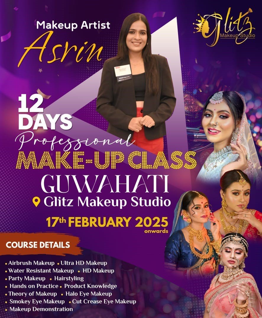 Glitz Makeup Studio & Salon (Unisex)