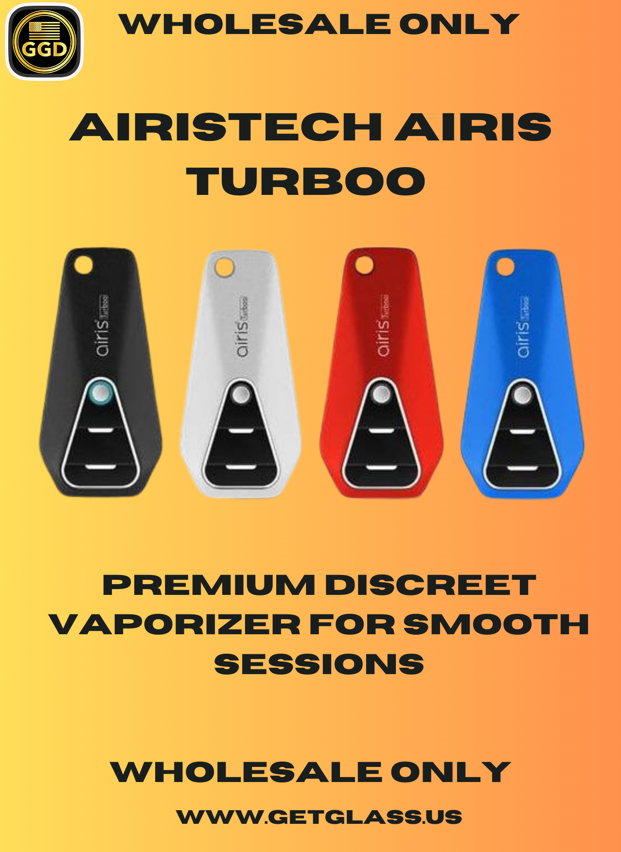 AIRISTECH Airis Turboo | Premium Discreet Vaporizer for Smooth Sessions