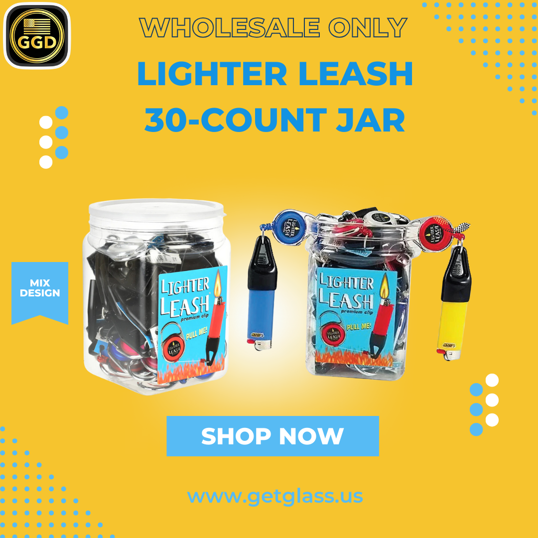 Lighter Leash 30-Count Jar | Mix Design | Durable & Convenient