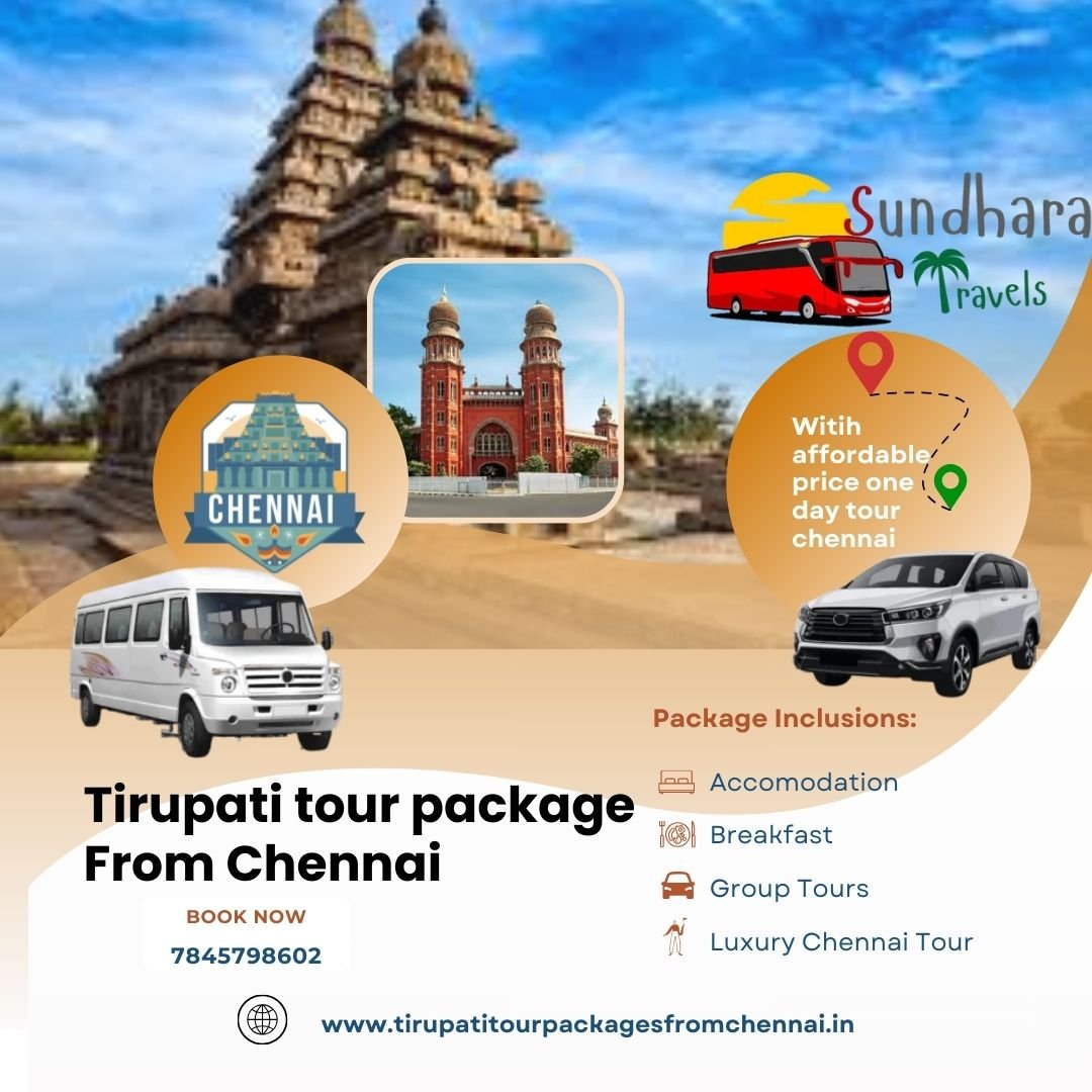 Tirupati Tour Package From Chennai – Sundhara Travels